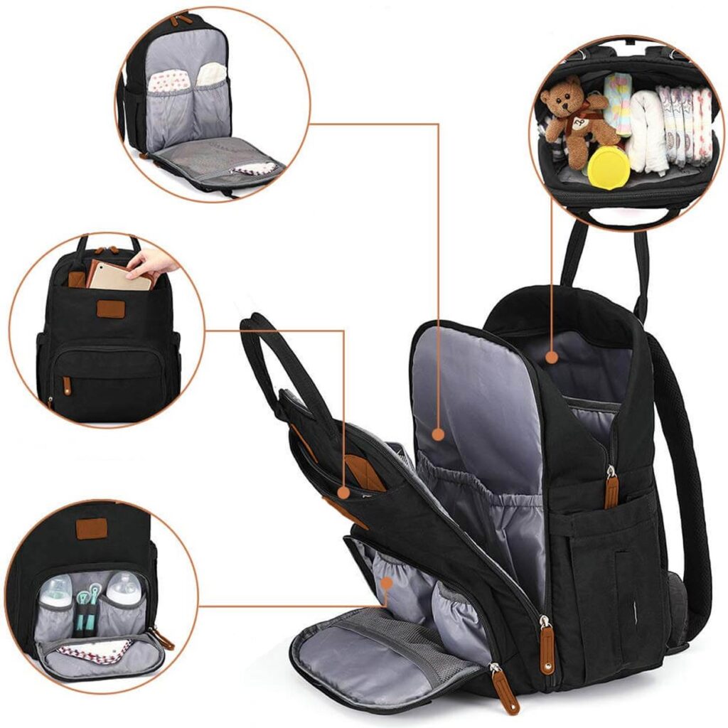 Imagem ilustrativa do produto mochila de maternidade