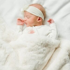 Cobertor Donna Laço Bebê Pellit Off White