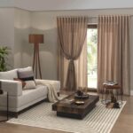 imagem da cortina de renda Donna 300x180 cm Pantalla Com Forro Desert